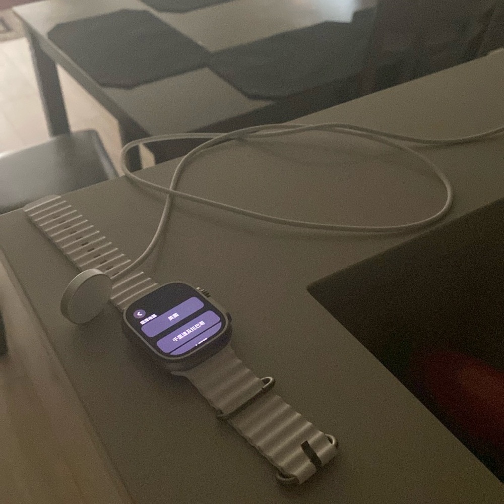 Apple Watch Ultra,has never been used comes with charger